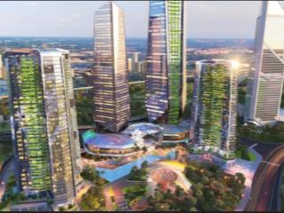 Chủ nhà cần bán gấp căn liền kề 2 mặt tiền rộng 99m2, nằm ngay lõi trung tâm dịch vụ thương mại.