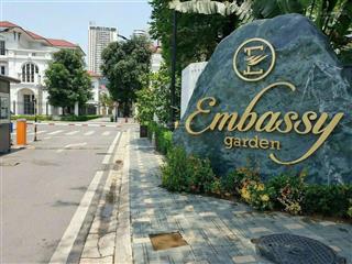 Bán gấp biệt thự embassy garden, 226m2, giá thỏa thuận, xuân tảo, bắc từ liêm, hà nội