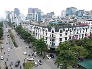 Bán liền kề tôn thất thuyết  dịch vọng hậu lô góc  view sân chơi  giá bao toàn thị trường