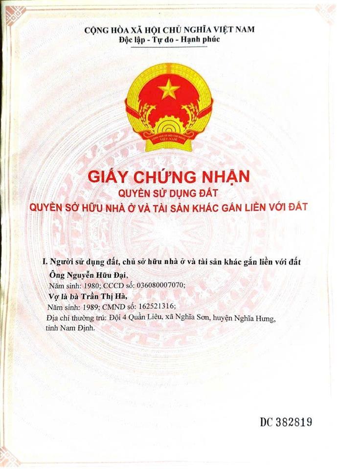 Mở bán 25 lô f0 chưa qua đầu tư đất tại an thắng, an lão, hải phòng giá chỉ 435tr/lô