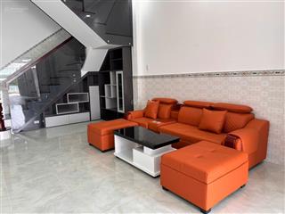 Bán nhà mới 1 trệt 1 lầu dtsd 100m2 gần chợ bình chánh