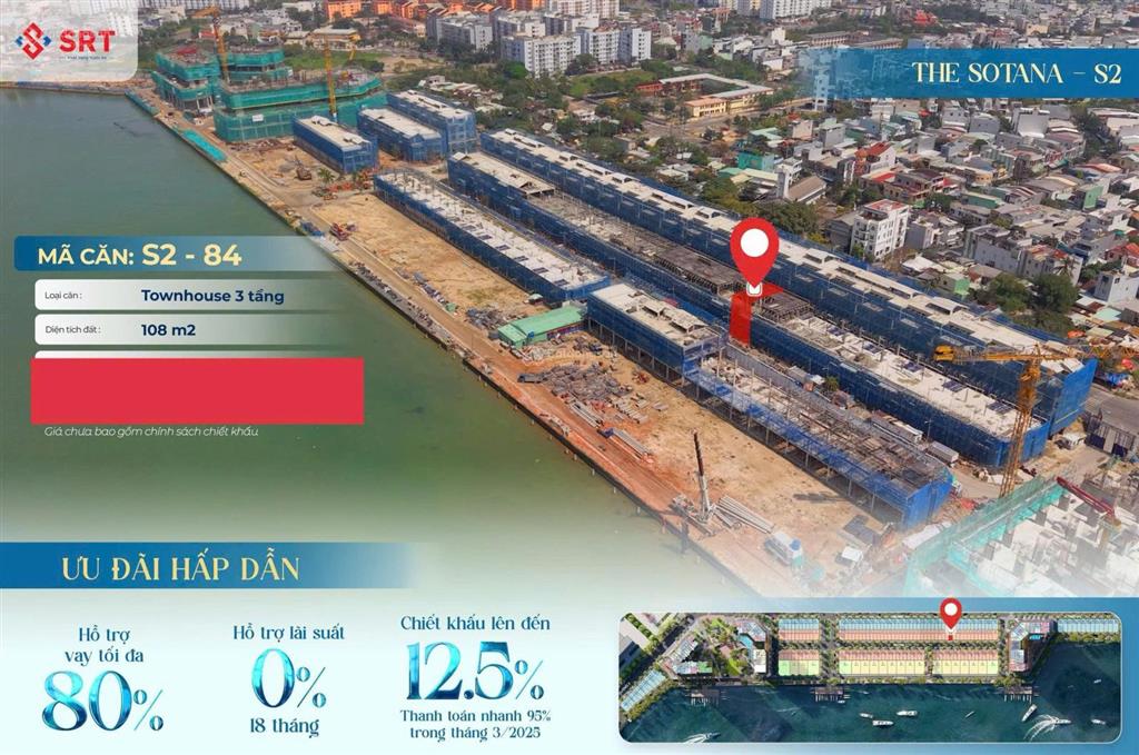 Shophouse 3 tầng hướng tây duy nhất tại the sonata vị trí hiếm, giá gốc cực ưu đãi  chủ cắt lỗ