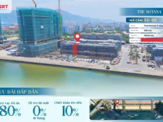 Bán căn shopphouse 3 tầng hướng đông, giá tốt dự án sun symphony residence  đầu tư sinh lời