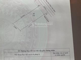 Bán nhanh lô đất 272m2 mt nguyễn trung trực, tttt bến lức, long an, 2 tỷ 934 tr shr  0931 778 ***