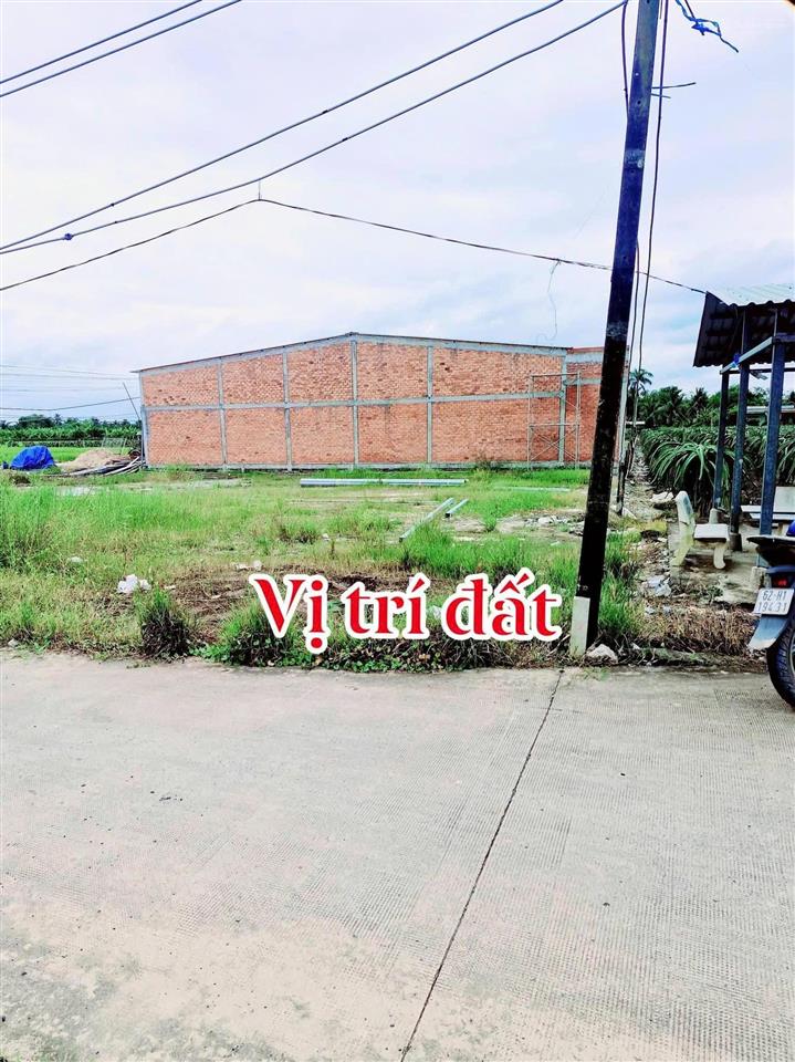 Bán đất 115m² full thổ cư  ấp 3 nhựt chánh, bến lức (cũ), 900 triệu  0931 778 ***