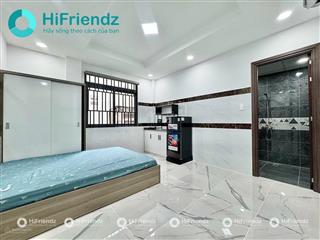 Cho thuê căn 30m2 ngay học viện cán bộ chu văn an bình thạnh, full nt gần đh hutech, hồng bàng, uef