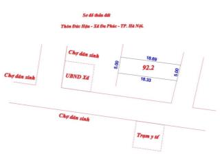 Oto tránh kinh doanh cách trung tâm xã đa phúc hà nội 100m cách trục chính kinh doanh chợ 100m