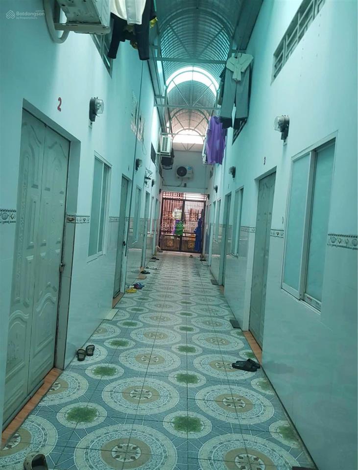 Dãy phòng trọ 12 phòng 2 kiot doanh thu 16tr/tháng tại phường thới hoà, bến cát giá 1 tỷ 050.