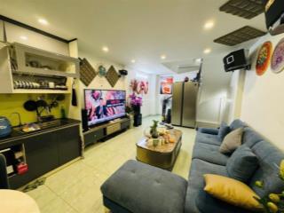 Nhà đẹp quan nhân  phân lô quân đội  ngõ thẳng tắp  30m ra phố  6 tầng dân xây  full nội thât