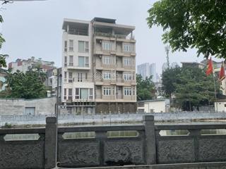 Nhà lê đức thọ  mỹ đình  từ liêm  6t thang máy  ô tô đỗ cửa, mặt hồ  88m2, chỉ 20 tỷ