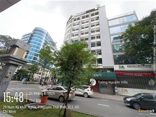 Bán tòa nhà văn phòng 8 tầng 2729 nam kỳ khởi nghĩa, quận 1 | 8,2x25m| tường villa 0934 161 ***