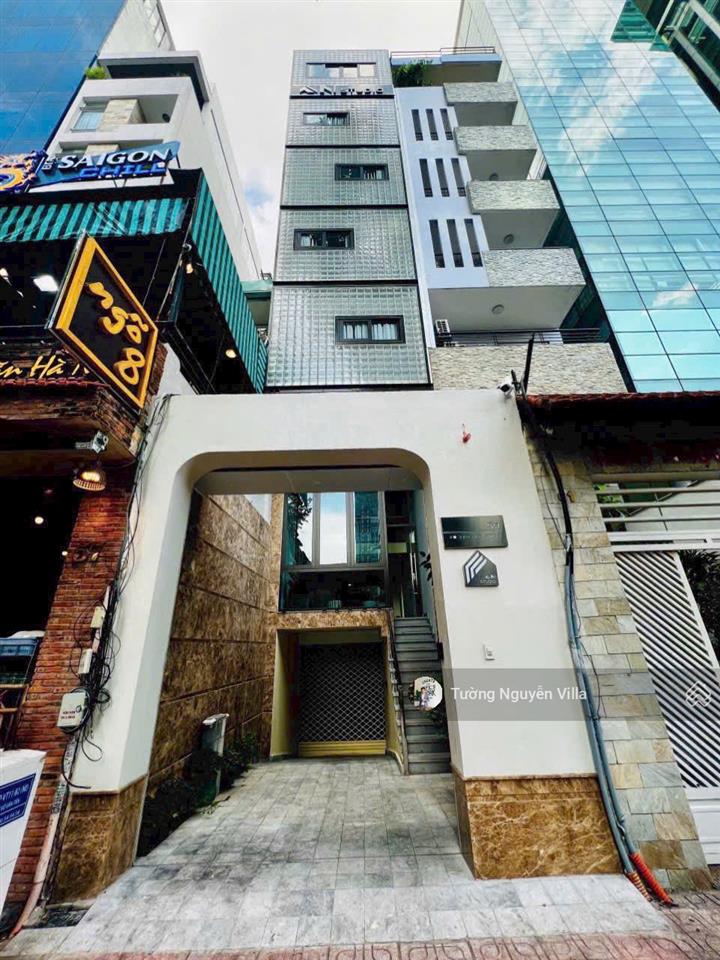 Bán tòa chdv 59 võ văn tần, p6, q3 | 7 tầng| dòng tiền 4%/năm| tường villa 0934 161 ***