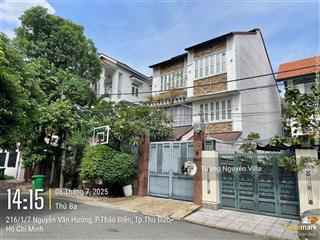 Bán biệt thự khu 216/1/7 nguyễn văn hưởng  p. thảo điền  q 2 | 10x21m | tường villa 0934 161 ***