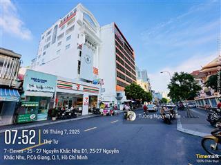 Bán 2 căn nhà phố 25  27 nguyễn khắc nhu, p. cô giang, quận 1 | 11x30m | tường villa 0934 161 ***