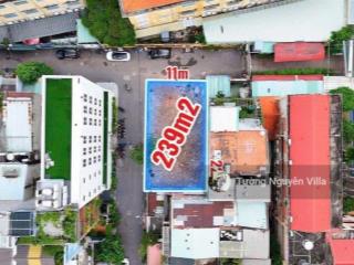 Bán đất 371/5  7 hai bà trưng, p. võ thị sáu, q3 giáp q1 |11x22m | tường villa 0934 161 ***