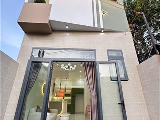 Nhà trệt lầu mới xây 2,38 tỷ 2 phòng ngủ 2wc tại hẻm 49 trần hoàng na