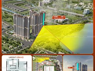 Cần bán gấp biệt thự trên không  3pn 2vs  full view hồ điều hòa  vị trí đẹp nhất dự án ocp 1