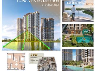 Độc quyền căn 2n  full view hồ điều hòa 28.2 ha  giá chủ đầu tư  pháp lý minh bạch, rõ ràng