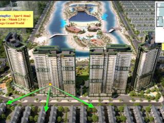 Duy nhất 1pn+1 46m2 nhỉnh 2,9 tỷ ht vay vốn 700tr  chiết khấu 19%  không chênh  giá chủ đầu tư