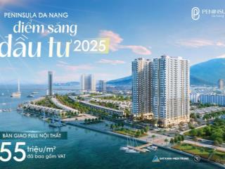 Duy nhất một căn 2pn peninsula đà nẵng, trực diện sông hàn, sổ hồng lâu dài  view pháo hoa