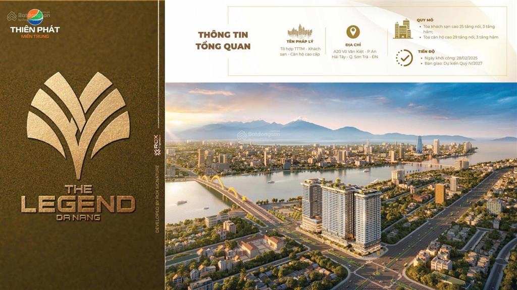 Hot! căn hộ cao cấp the legend đà nẵng  view cầu rồng  pháo hoa quốc tế  trung tâm thành phố