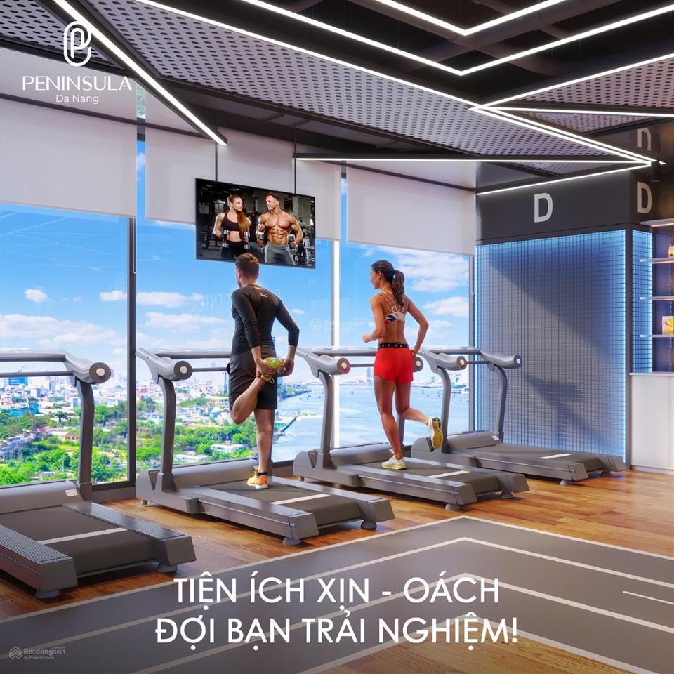 Duy nhất một căn 2 pn peninsula tầng cao  view sông hàn, vịnh đà nẵng, biển đông, tt thành phố