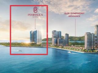Duy nhất một căn 2 pn peninsula tầng cao  view sông hàn, vịnh đà nẵng, biển đông, tt thành phố