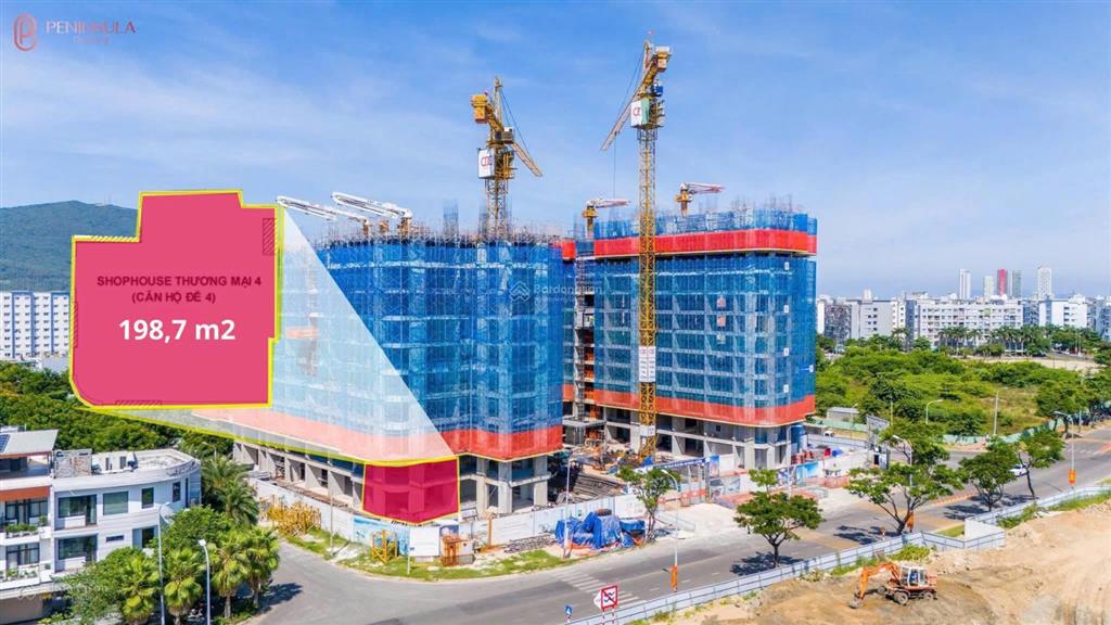 Hot! suất căn 2pn tầng trung peninsula đà nẵng, view trực diện pháo hoa  khai thác thuê 30tr