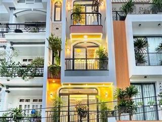Bán nhà p8. quận gò vấp, 6 tầng dtsd 258,2m2, hxt 10 mét, thang máy 450kg, smarthome, full nt