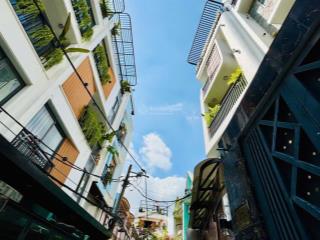 Nhà đẹp gò vấp chỉ 7tỷ19 5tầng thang máy ô tô vào nhà mặt tiền 5m ngay emart phan huy ích