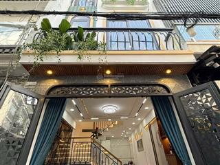 Siêu phẩm nhà đẹp 62m², xây 1 trệt 3 lầu sân thượng. cách mạng tháng tám, p12, q10. hẻm 5m, sổ sẵn