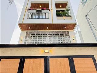 Bán nhà 2 tỷ 640 triệu diện tích 49m² đường số 4, p3, gò vấp. xây 4 tầng, sổ hồng riêng, hẻm oto 6m