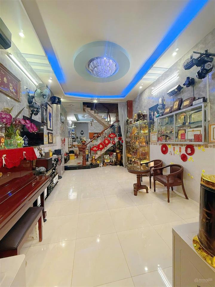 Chính chủ bán nhà 65m² đường đỗ thúc tịnh, p12, gò vấp. xây 4 tầng, hẻm oto 6m, sổ sẵn