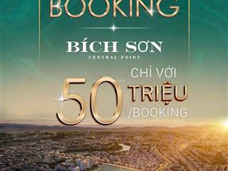 Chuẩn bị ra mắt dự án bích sơn central point nhận booking ngay hôm nay
