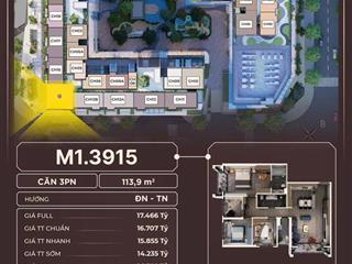 Mua bán chuyển nhượng căn hộ chung cư the Matrix one Mễ Trì  tháng ̉6/2025 giá chỉ từ