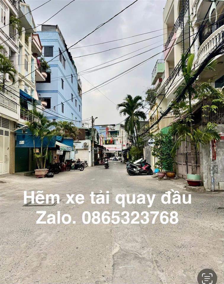 Mt hẻm xe tải 87m2 tô hiến thành, quận 10
