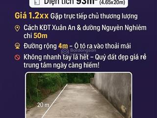 * siêu phẩm tầm trung cực hiếm ngay khối 6 trung tâm xuân an! *