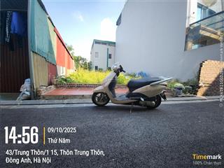 Bán đất tại trung thôn, đông hội, đông anh, hà nội, nhỉnh 11 tỷ, 93m2,sử dụng 100m giáp vin cổ loa.