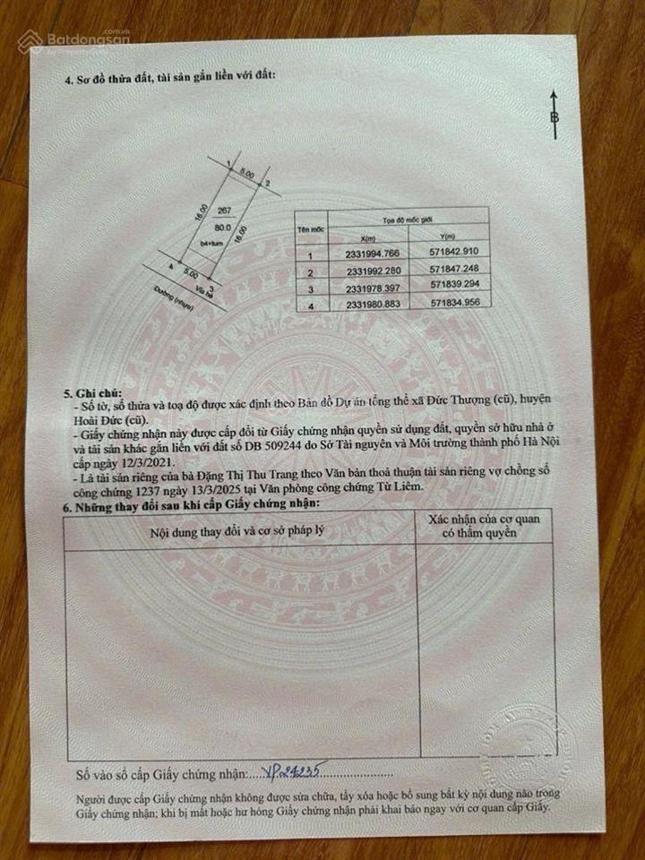 Bán nhà liền kề 5 tầng khu đô thị đông dương