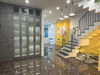Bán nhà 4 tầng nở hậu 6m5 chân cầu nhật  4 tầng dân xây thiết kế hiện đại  nội thất đẳng cấp