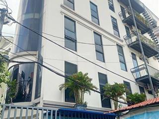 Bán tòa nhà vp góc 2 mặt tiền nguyễn thái sơn, p.4, gò vấp dt 8x26m 6 tầng thang máy