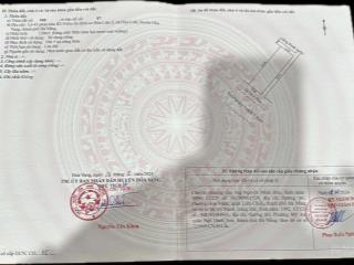 Bán lô đường 7,5m, khu tái định cư hòa liên 5