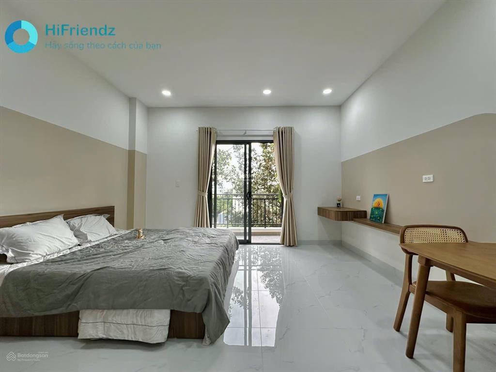 Phòng studio mới rộng rãi full nội thất nằm gần mai chí thọ thuận tiện đi q1,3,7,9 an ninh