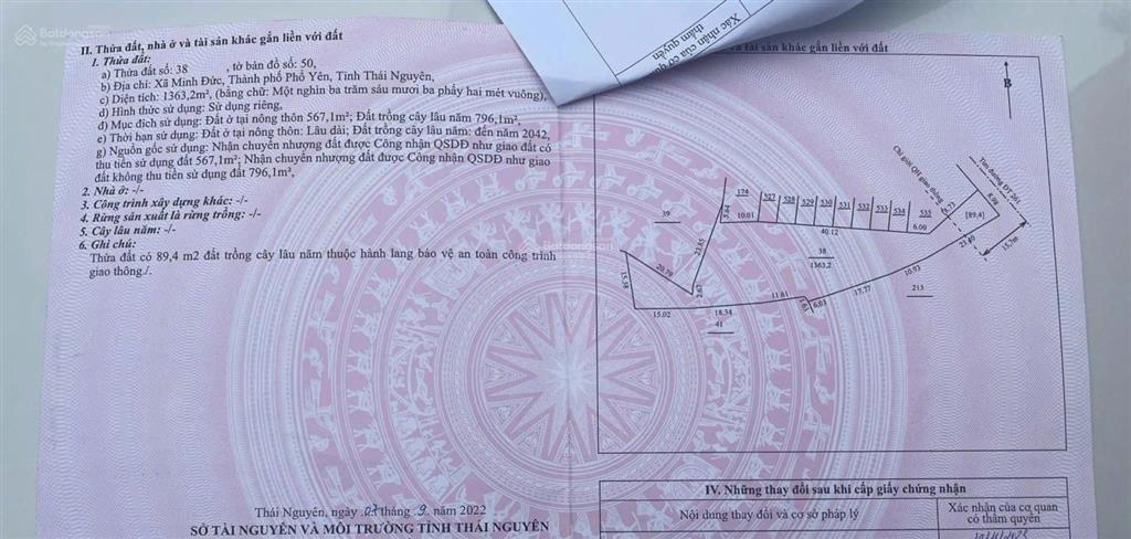 Văn phòng em mở bán dàn f0 nằm ngay đường 261, minh đức, phổ yên,7xx triệu