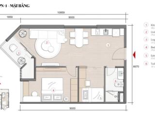 Quỹ ngoại giao studio1n2n view biển đẹp nhất dự án sky m chiết khấu 16%