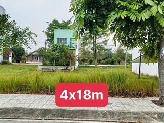 Hơn 70m2, sổ hồng riêng, khu dân cư hiện hữu, chủ kẹt gửi giá mềm đầu tư, đức hòa, long an
