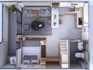 Chung cư nhà ở xã hội, 45m2, sổ hồng riêng, ngân hàng cho vay, sát bên hóc môn