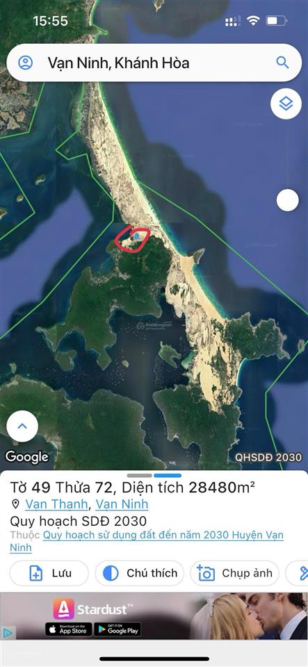 Bán đất khu kinh tế vân phong 2.7 tỉ/ 1 lô 100 m2 đất khu đô thị đối diện công viên địa thế đẹp