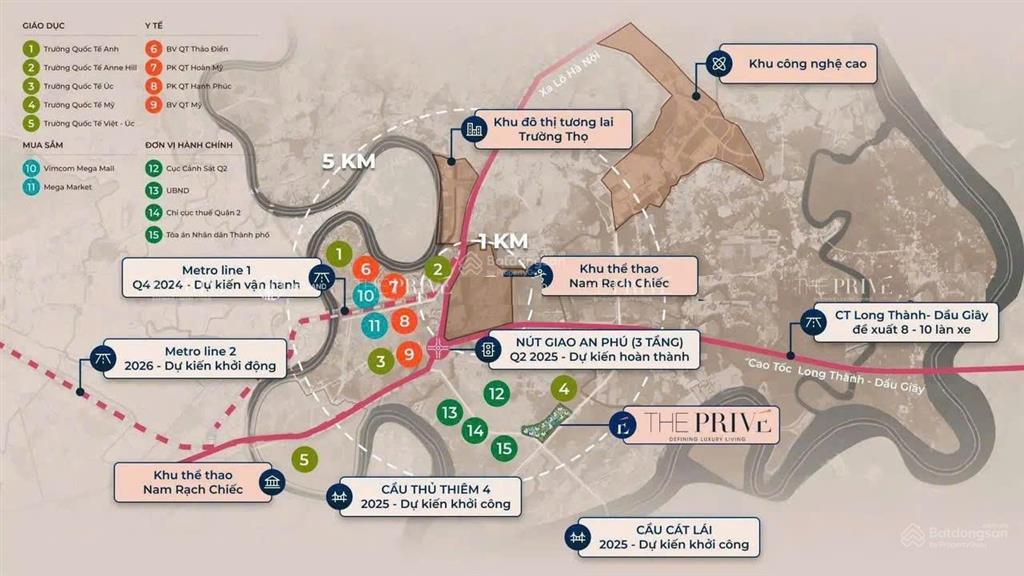 An phú thủ đức prive trung tâm mới của super tod tỷ đô, hành trình bứt phá giá trị bđs trung tâm