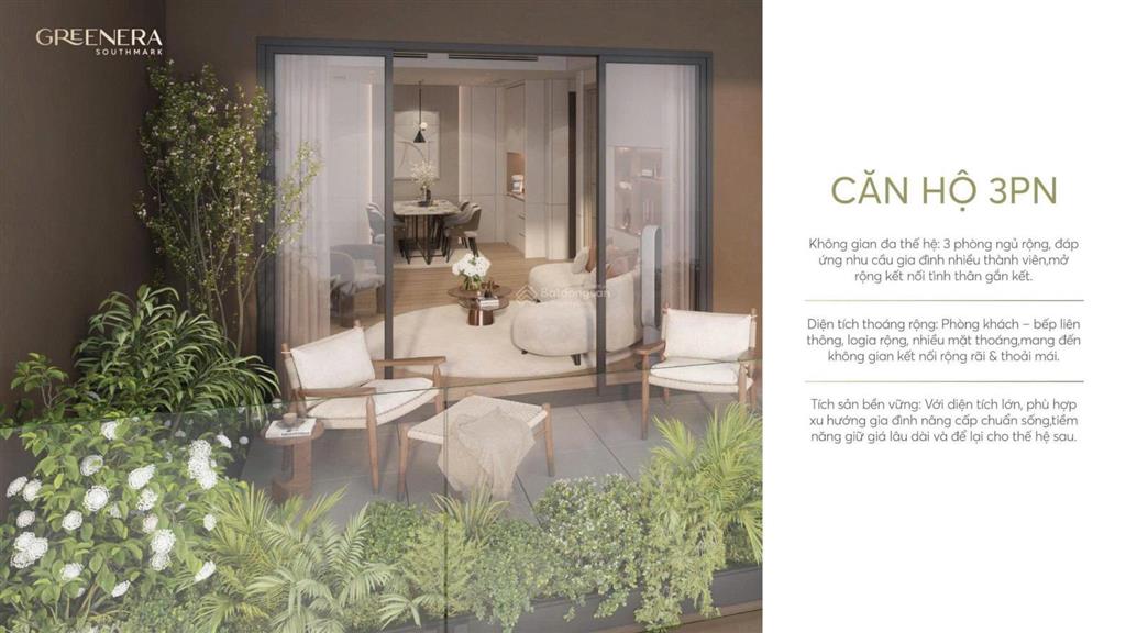 Greenera southmark, nhịp sống thượng lưu gặp đòn bẩy bệ phóng phía nam hn, ck đến 19%, gói 0% 36th